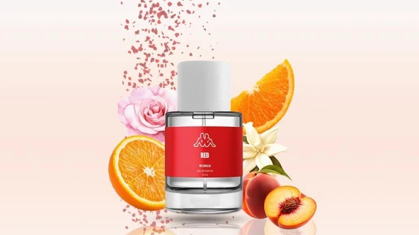 Kappa Red Woman Eau De Parfume 55 Ml - Resim 3
