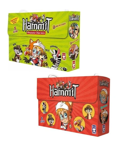 Hammit Olimpiyatlar Ülkesi ve Gizemli Geçit Serisi 2li Set Timaş Çocuk ürün görseli 1
