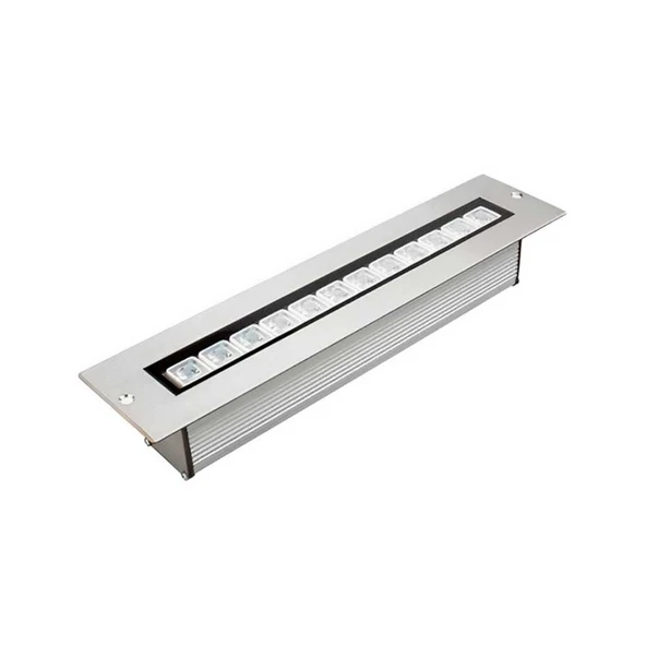 Sıva Altı Wallwasher lüks dekoratif ışık show gösteri aydınlatma açık alan enerji tasarruflu Doğa Beyaz LED A-1104 395mm x 90mm 12W ürün görseli 1