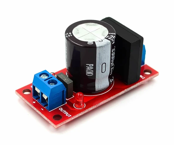 AC DC 18V 8A Doğrultucu Filtre Modül  Güç Kaynağı Elektrik Devre Besleme Giriş Kartı Endüstriyel Kontrol Ölçü Aleti Medikal Amfi ürün görseli 1