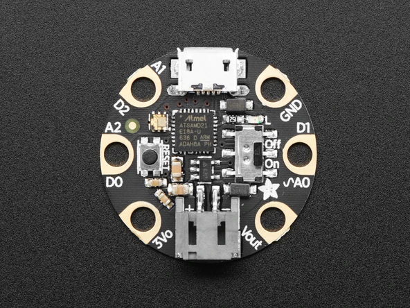 GEMMA M0 Adafruit ATSAMD21E18 Development Board  SAM D ARM Cortex-M0+ 32-Bit Embedded Evaluation Board - Resim 4