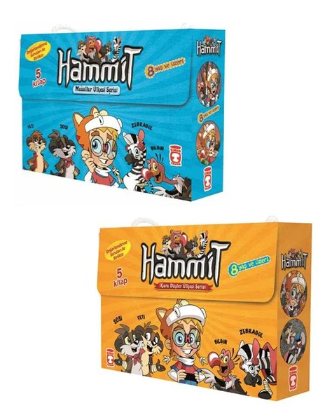 Hammit Masallar Ülkesi ve Kara Düşler Ülkesi Serisi 2li Set Timaş Çocuk ürün görseli 1