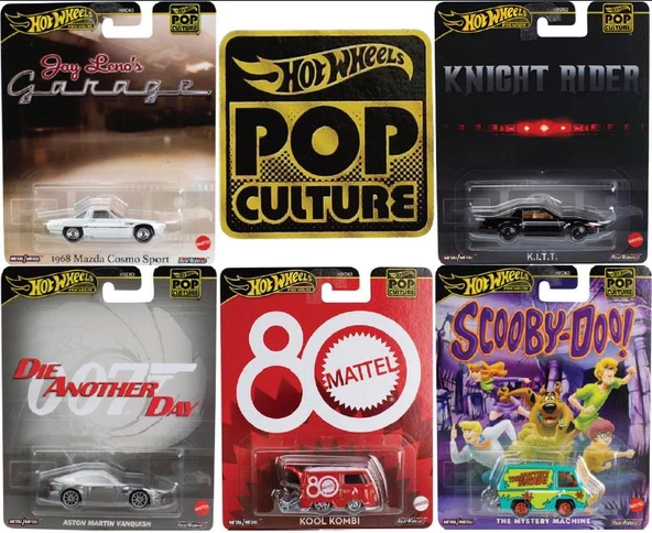 Hot Wheels Premium Pop Culture 2025 5'li Set HXD63 ürün görseli 1