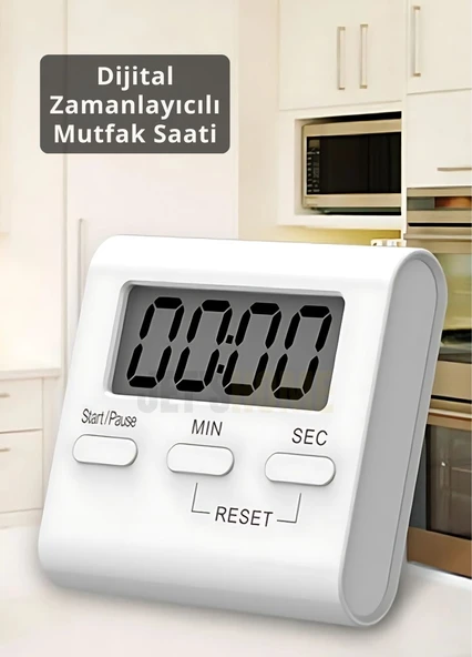 Dijital Mutfak Saati Kronometre Zamanlayıcı Mutfak Zamanlayıcı ürün görseli 1