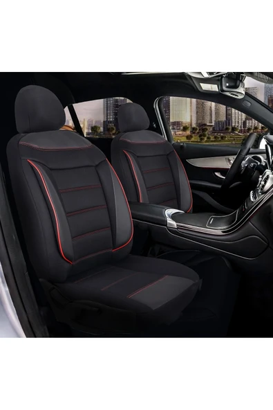 Z&C MAXTECH Fiat Bravo Araçlara Uyumlu Tam Takım Özel Tasarım Oto Koltuk Kılıfı Seti   AFK139 ürün görseli 1