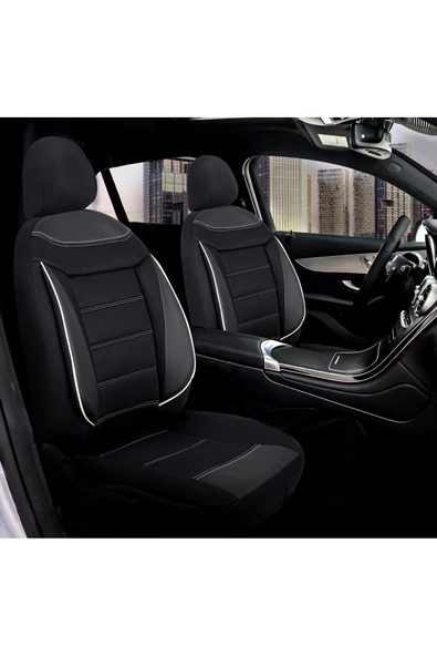 Z&C MAXTECH Honda City Araçlara Uyumlu Tam Takım Özel Tasarım Oto Koltuk Kılıfı Seti   AFB156 ürün görseli 1