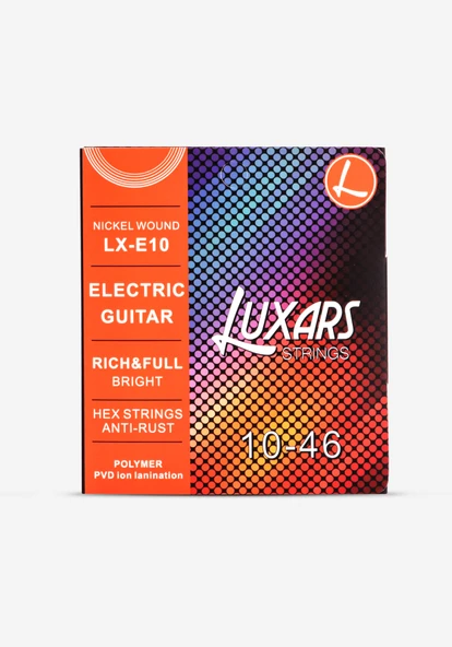 LUXARS ELEKTRO GİTAR TELİ LX-E010 ürün görseli 1