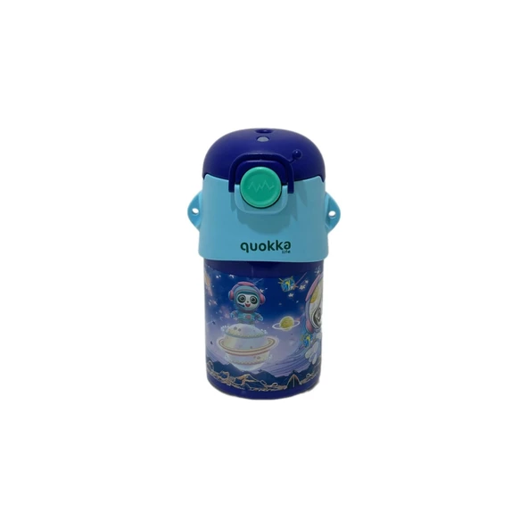 TAROS MATARA 500 ML MAVİ LİFE FİGÜRLÜ ANIMALS ÇELİK ürün görseli 1