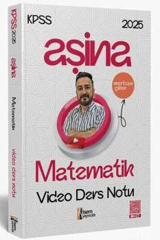 İsem 2025 KPSS Aşina Matematik Video Ders Notu ürün görseli 1
