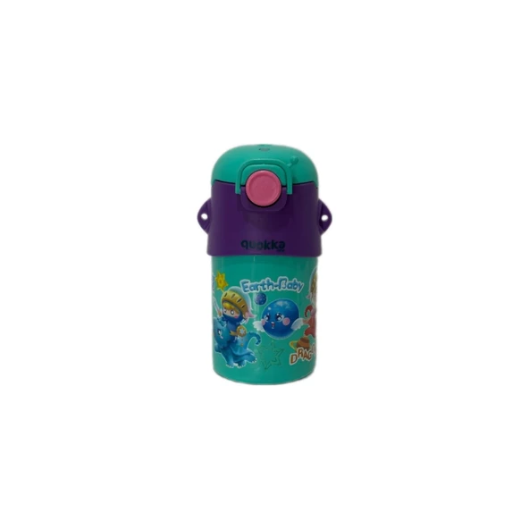 TAROS MATARA 500 ML TURKUAZ LİFE FİGÜRLÜ ANIMALS ÇELİK ürün görseli 1