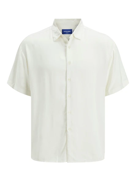 JACK JONES Erkek Viskon Kısa Kollu Gömlek 12271078 ürün görseli 1