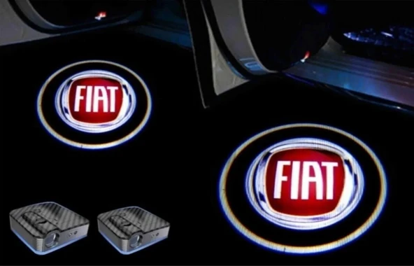 Fiat Araçlarına Kapı Altı Led Logo Mesafe Sensörlü Yeni Nesil - Resim 6