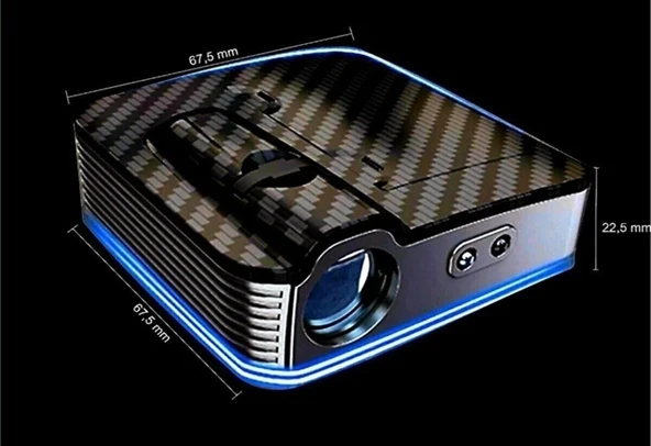 Fiat Araçlarına Kapı Altı Led Logo Mesafe Sensörlü Yeni Nesil - Resim 4