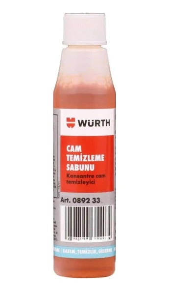 WÜRTH CAM TEMİZLEME SABUNU KONSANTRE 32 ML ürün görseli 1