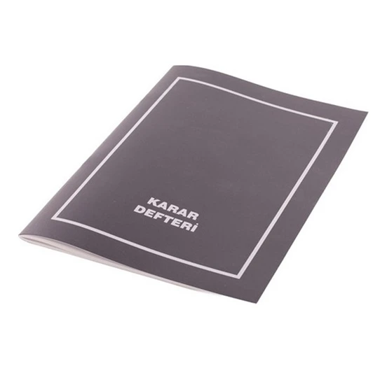 Gülpaş Karar Defteri 40 Yaprak 21X30 Plastik Kapak - 2 adet ürün görseli 1