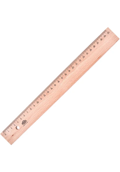 Hatas Tahta Cetvel 30 Cm - 3 adet ürün görseli 1