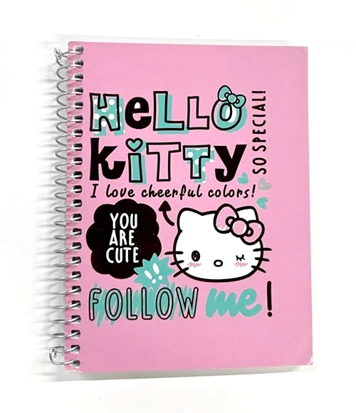 Keskin Color Hello Kitty Not Defteri 80 Yaprak Çizgili Spiralli Orjinal - 4 adet ürün görseli 1