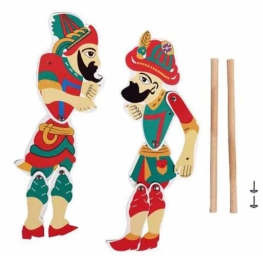 Hacivat Karagöz Kukla Seti - 4 adet ürün görseli 1