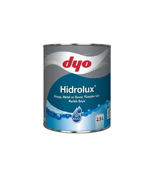 Dyo Hidrolüx Su Bazlı Yağlı Boya Beyaz   2,5lt ürün görseli 1