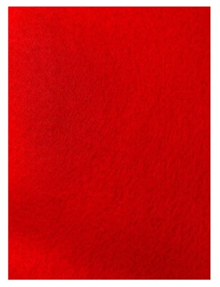 Keçe 50X70 Kırmızı Rulo Şeklinde - 4 adet ürün görseli 1