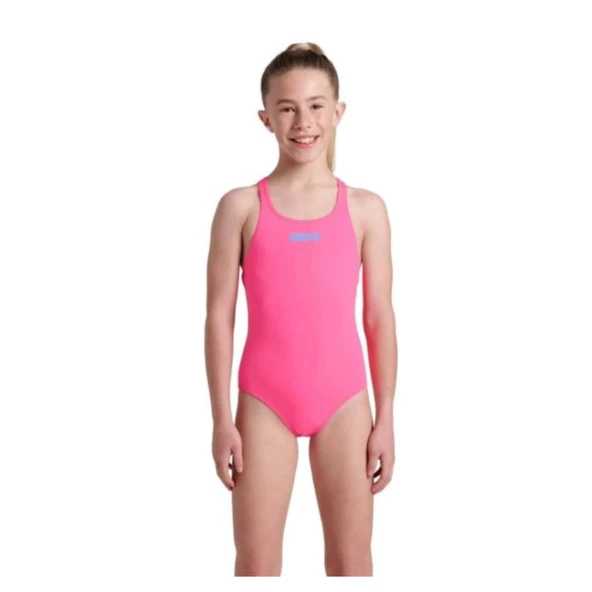 Arena G Team Swimsuit Swim Pro Solid Kids' Swimsuit Kız Çocuk Yüzücü Mayosu 004762908 ürün görseli 1