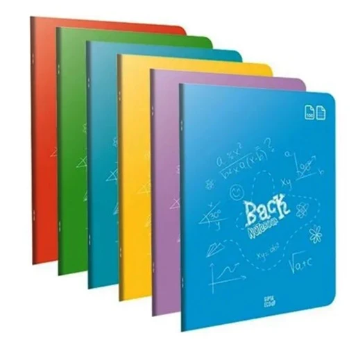 Gıpta Eko 80 Yaprak Defter Kareli A4 Pp Kapak - 4 adet ürün görseli 1