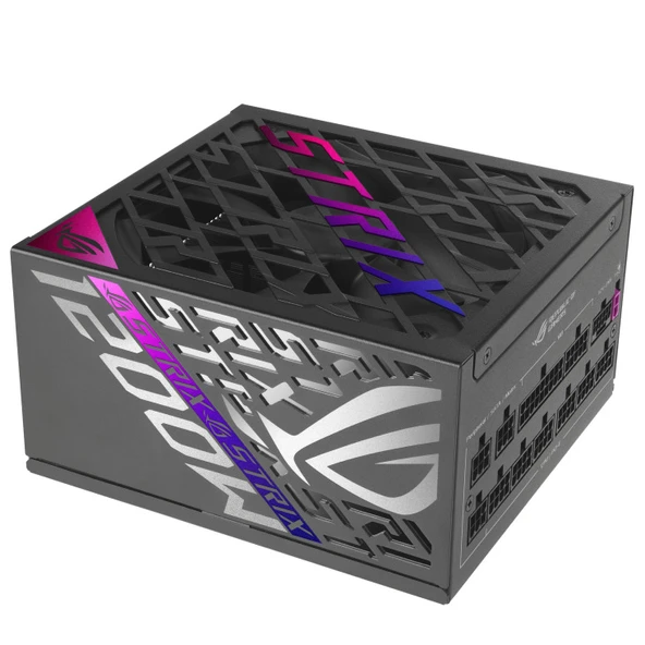 ASUS ROG-STRIX-1200P TAM MODÜLER GÜÇ KAYNAGI, 80 PLUS PLATINUM SERTIFIKALI, ATX 3.1, GaN MOSFET, AKILLICA VOLTAJ DÜZENLEYICI, 10 YIL GARANTI ürün görseli 1