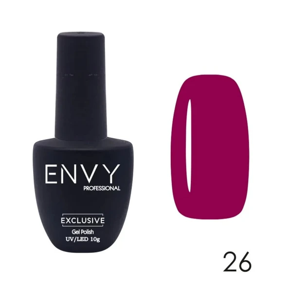 Envy Kalıcı Oje Exclusive Seri Eflatun Kırmızı No:026 ürün görseli 1