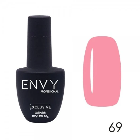 Envy Kalıcı Oje Exclusive Seri Karanfil Pembe 10gr No:069 ürün görseli 1