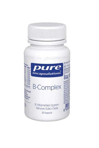 Pure Encapsulations B Complex 30 Kapsül ürün görseli 1