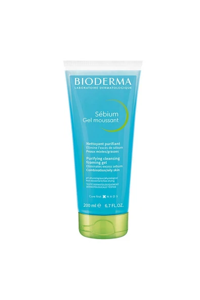 Bioderma Sebium Foaming Temizleme Jeli 200 ml ürün görseli 1