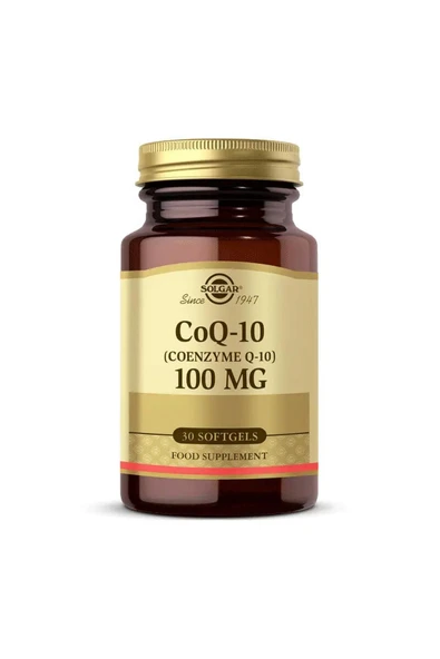 Solgar Coenzyme Q 10 100 mg 30 Kapsül ürün görseli 1