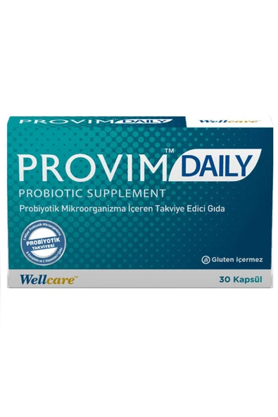 Wellcare Provim Daily Probiyotik 30 Kapsül ürün görseli 1