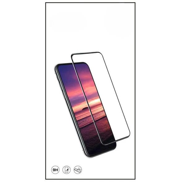 Gpack Apple iPhone 16E Ekran Koruyucu Cam EKS Siyah ürün görseli 1