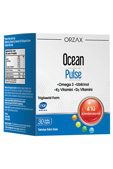 Orzax Ocean Pulse 30 Kapsül ürün görseli 1
