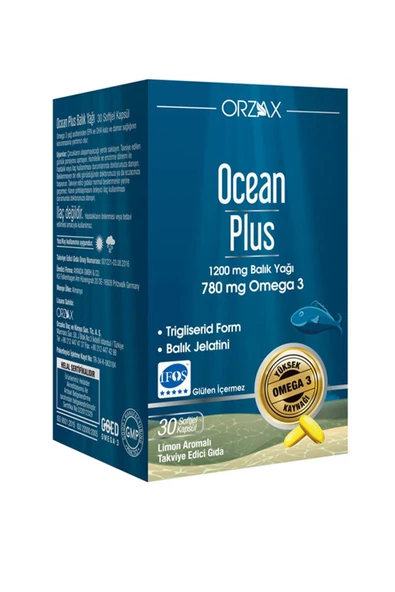 Orzax Ocean Plus 30 Kapsül ürün görseli 1