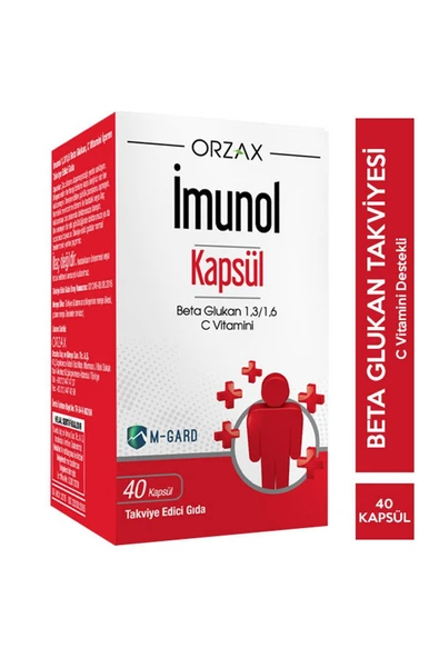 Orzax İmunol 40 Kapsül ürün görseli 1