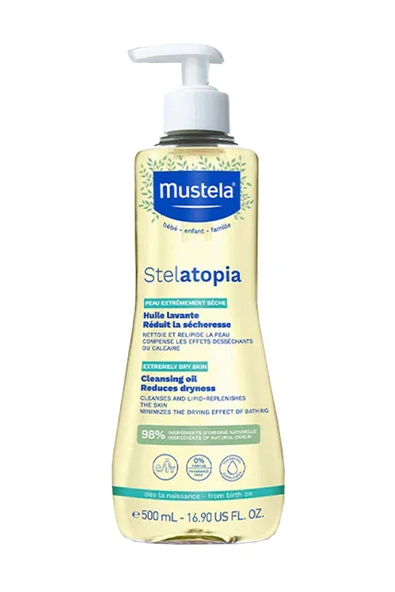 Mustela Stelatopia Temizleme Yağı 500 ml ürün görseli 1