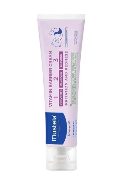 Mustela Vitamin Barrier 1-2-3 Cream 50ml ürün görseli 1