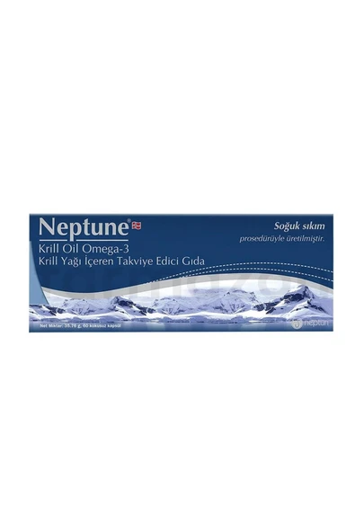 Neptune Krill Oil Omega 3 60 Kapsül ürün görseli 1