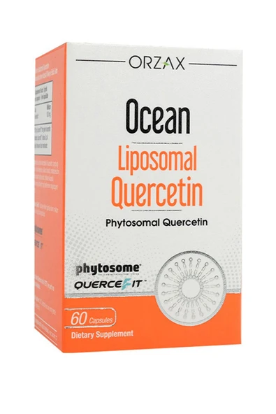 Orzax Ocean Liposomal Quercetin 100 mg 60 Kapsül ürün görseli 1