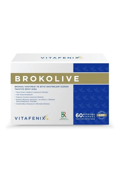 Vitafenix Brokolive 60 Kapsül ürün görseli 1