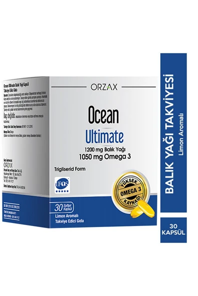 Orzax Ocean Ultimate 30 Kapsül ürün görseli 1