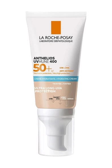 La Roche Posay Anthelios UVMune SPF50+ Nemlendirici Güneş Kremi 50 ml - Renkli ürün görseli 1