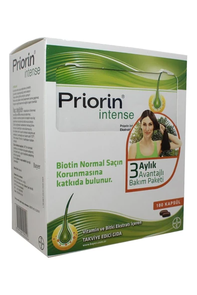 Priorin Intense Avantajlı Paket 120 60 Kapsül ürün görseli 1