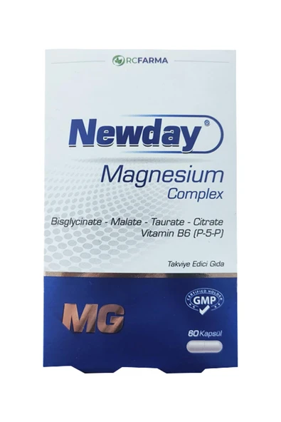 Newday Magnezyum Complex 60 Kapsül ürün görseli 1
