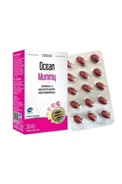 Orzax Ocean Mummy 30 Kapsül ürün görseli 1