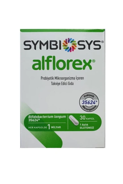 Symbiosys Alflorex Probiyotik 30 Kapsül ürün görseli 1