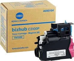 Konica Minolta BizHub TNP50M C3100P Magenta  Kırmızı Orjinal Toner (A0X5454) ürün görseli 1