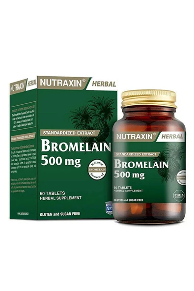 Nutraxin Bromelain 500 mg 60 Tablet ürün görseli 1